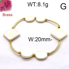 Fashion Brass Bracelet  F6B300293bhva-J123