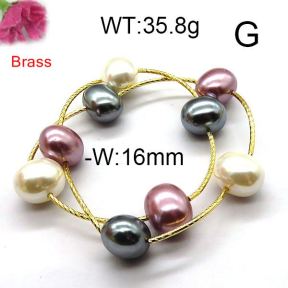 Fashion Brass Bracelet  F6B300333vhov-J123