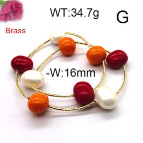 Fashion Brass Bracelet  F6B300344vhov-J123