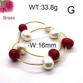 Fashion Brass Bracelet  F6B300345vhov-J123