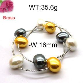 Fashion Brass Bracelet  F6B300356vhov-J123