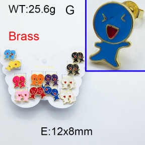 SS Earrings  F3E300902vhmv-K01