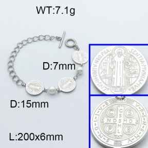 SS Bracelet  3B2002886vbpb-610