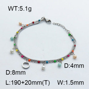 SS Bracelet  3B3002496bbov-350