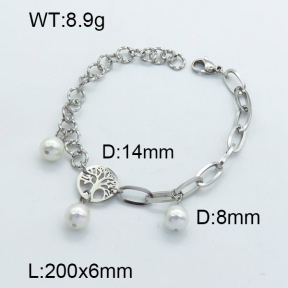 SS Bracelet  3B3002499vbnb-350