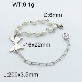 SS Bracelet  3B3002505bvpl-610