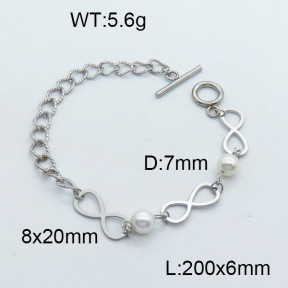 SS Bracelet  3B3002521vbpb-610