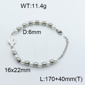 SS Bracelet  3B3002523vbpb-610