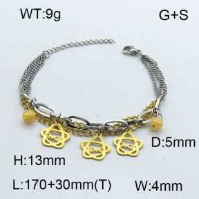 SS Bracelet  3B4002448vbpb-350