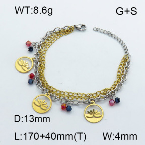 SS Bracelet  3B4002456vbpb-350