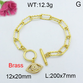 Fashion Brass Bracelet  F3B403816vhha-J22