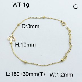 SS Bracelet  3B2002867vbmb-341