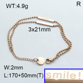 SS Bracelet  3B2002906ahlv-723