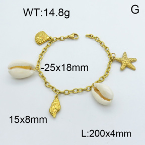 SS Bracelet  3B3002529bbov-355