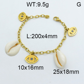 SS Bracelet  3B3002530bbov-355