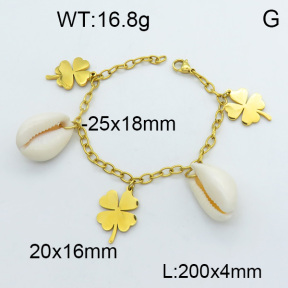 SS Bracelet  3B3002531bbov-355