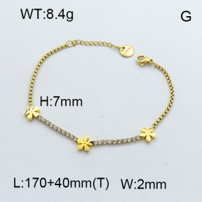 SS Bracelet  3B4002403bhva-341