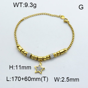 SS Bracelet  3B4002404bhva-341