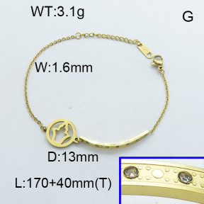 SS Bracelet  3B4002410vbmb-341