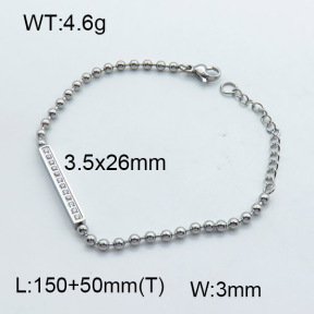 SS Bracelet  3B4002467ahjb-723