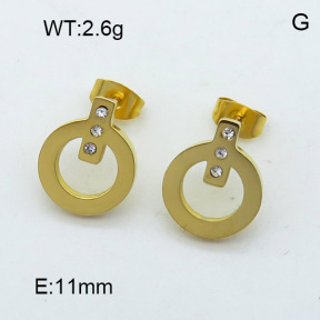 SS Earrings  3E4001883vbmb-635