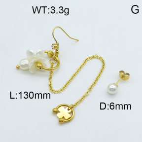 SS Earrings  3E4003004vhkb-628