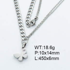 SS Necklace  3N4001503abol-706