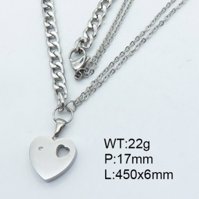 SS Necklace  3N4001511abol-706