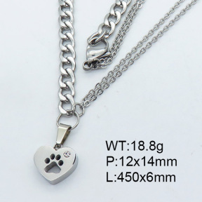 SS Necklace  3N4001513abol-706