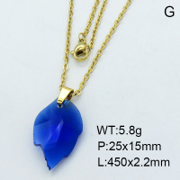 SS Necklace  3N4001514aajl-355