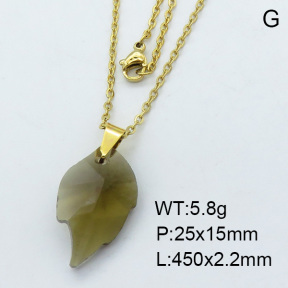 SS Necklace  3N4001516aajl-355
