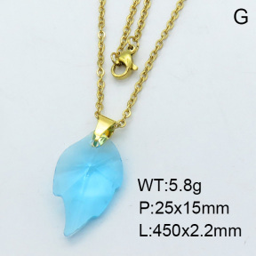 SS Necklace  3N4001517aajl-355