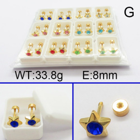 SS Earrings  6E4003009vhlm-680
