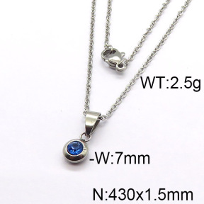 SS Necklace  6N4003148ablb-226