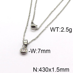 SS Necklace  6N4003149ablb-226