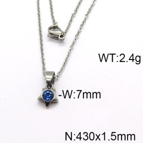 SS Necklace  6N4003150ablb-226