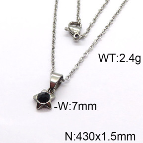 SS Necklace  6N4003151ablb-226