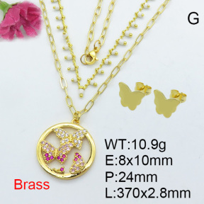 Fashion Brass Sets  F3S006716ahjb-J72