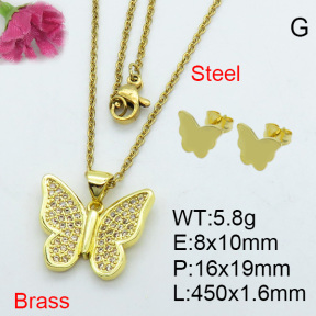 Fashion Brass Sets  F3S006729vbnl-J72