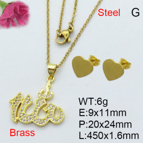 Fashion Brass Sets  F3S006748bbml-J72