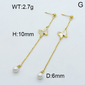 SS Earrings  3E3001243bbov-669