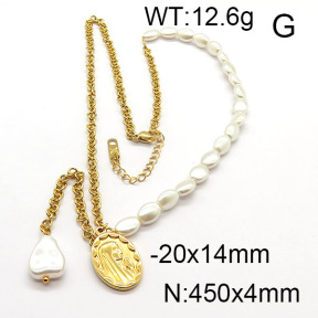 SS Necklace  6N3001021bhjl-669