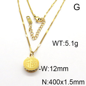 SS Necklace  6N4003164abol-669