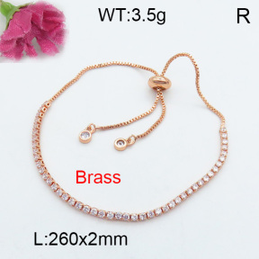 Fashion Brass Bracelet  F3B403879vbnb-J119