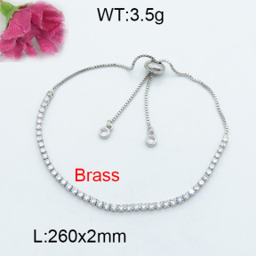 Fashion Brass Bracelet  F3B403880vbnb-J119