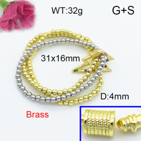 Fashion Brass Bracelet  F3B403902ahlv-L017