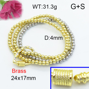 Fashion Brass Bracelet  F3B403912vhkl-L017