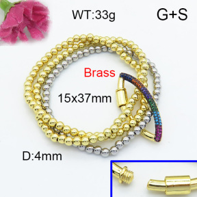 Fashion Brass Bracelet  F3B403913vila-L017