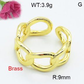 Fashion Brass Ring  F3R200003aajl-L017