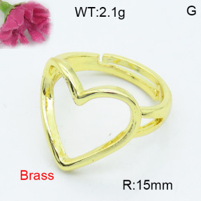 Fashion Brass Ring  F3R200004aajl-L017
